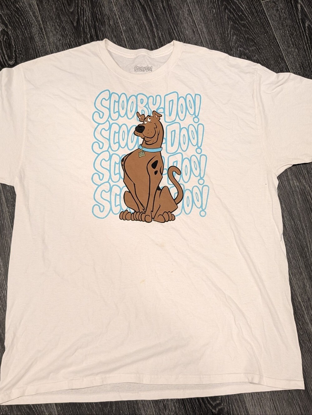 Scooby-Doo White Graphic Swim Tee - Men's Casual Beach Shirt